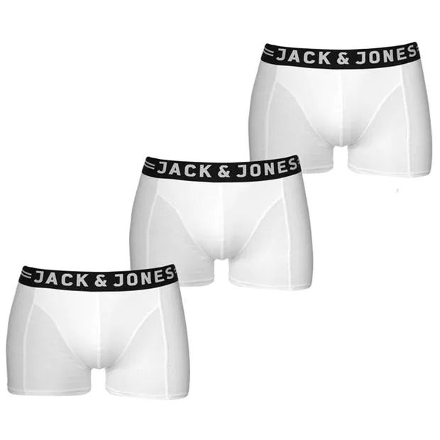 JACK AND JONES Sense 3 Pack Trunks Mens