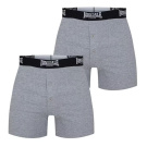 Lonsdale 2 Pack Boxers Mens