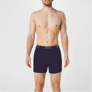 Lonsdale 2 Pack Boxers Mens