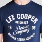 Pánské triko LEE COOPER Cooper Logo T Shirt Mens