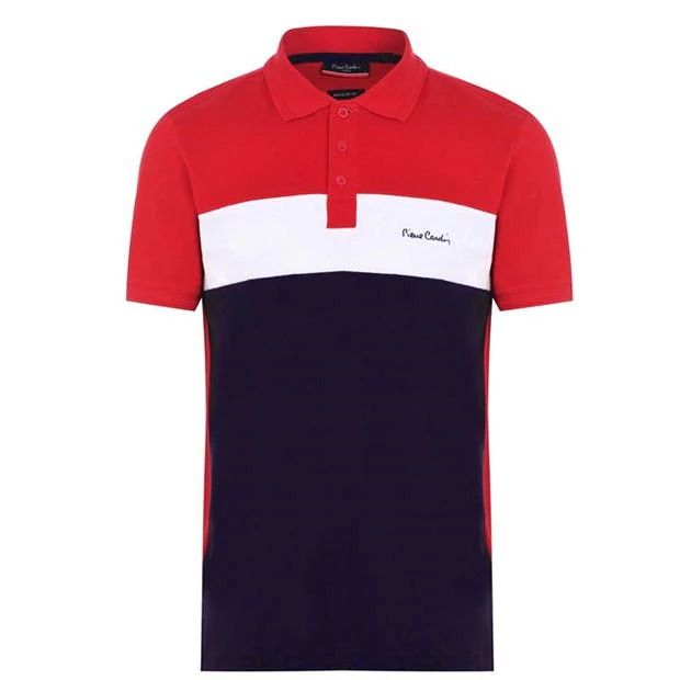 Pierre Cardin Colour Block Polo Shirt